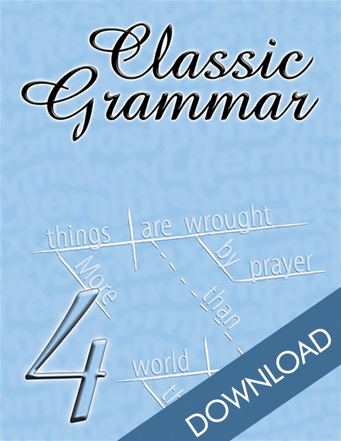 Classic Grammar: Grade Four (Download)
