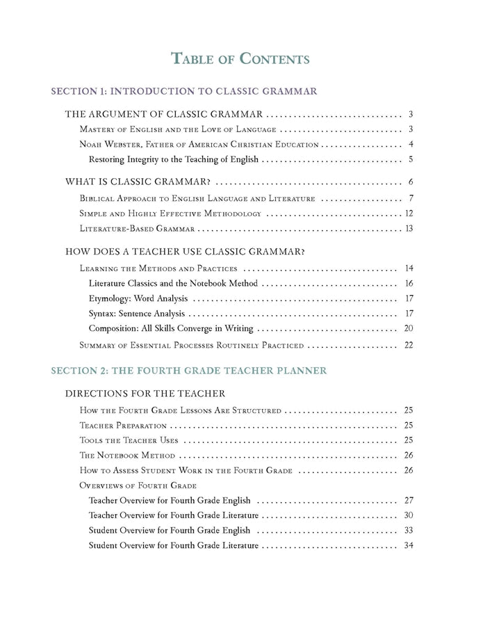 Classic Grammar: Grade Four (Download) - Image 3