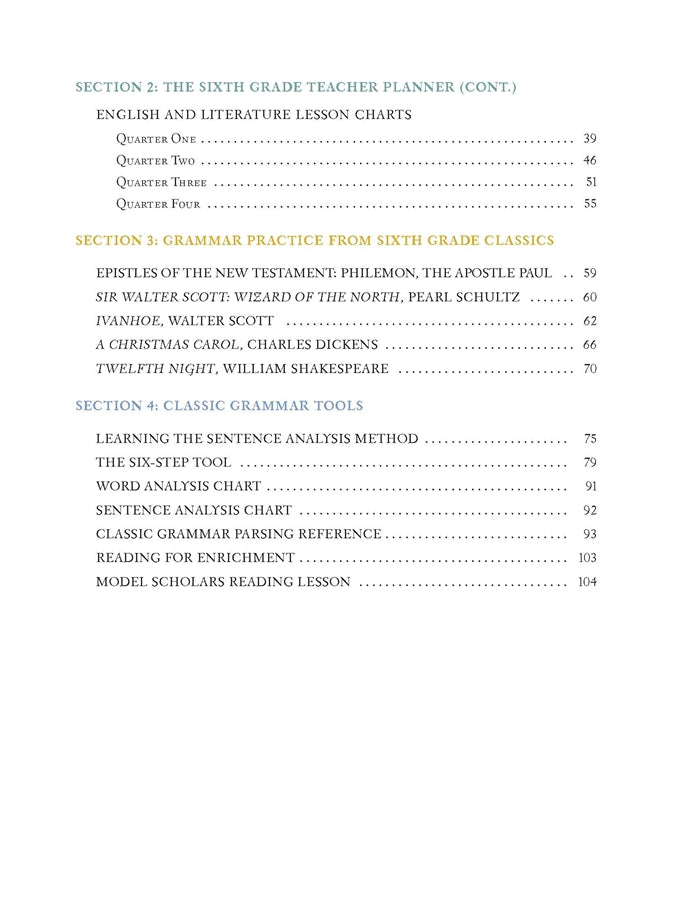 Classic Grammar: Grade Six (Download) - Image 4