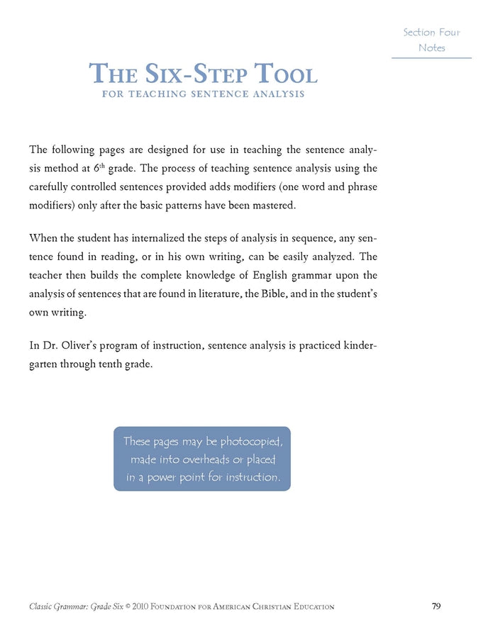 Classic Grammar: Grade Six (Download) - Image 9