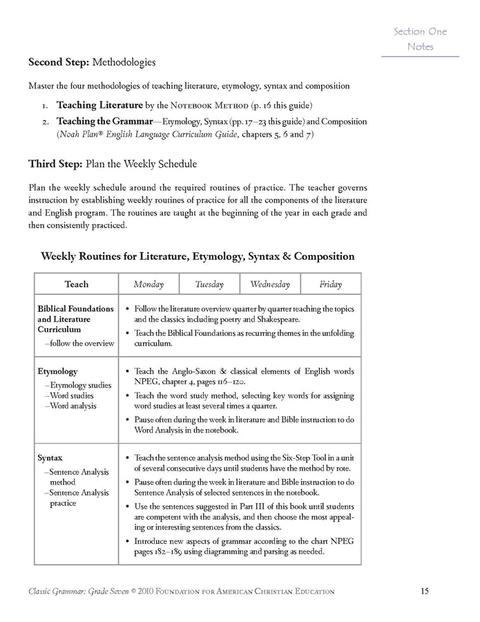 Classic Grammar: Grade Seven (Download) - Image 6