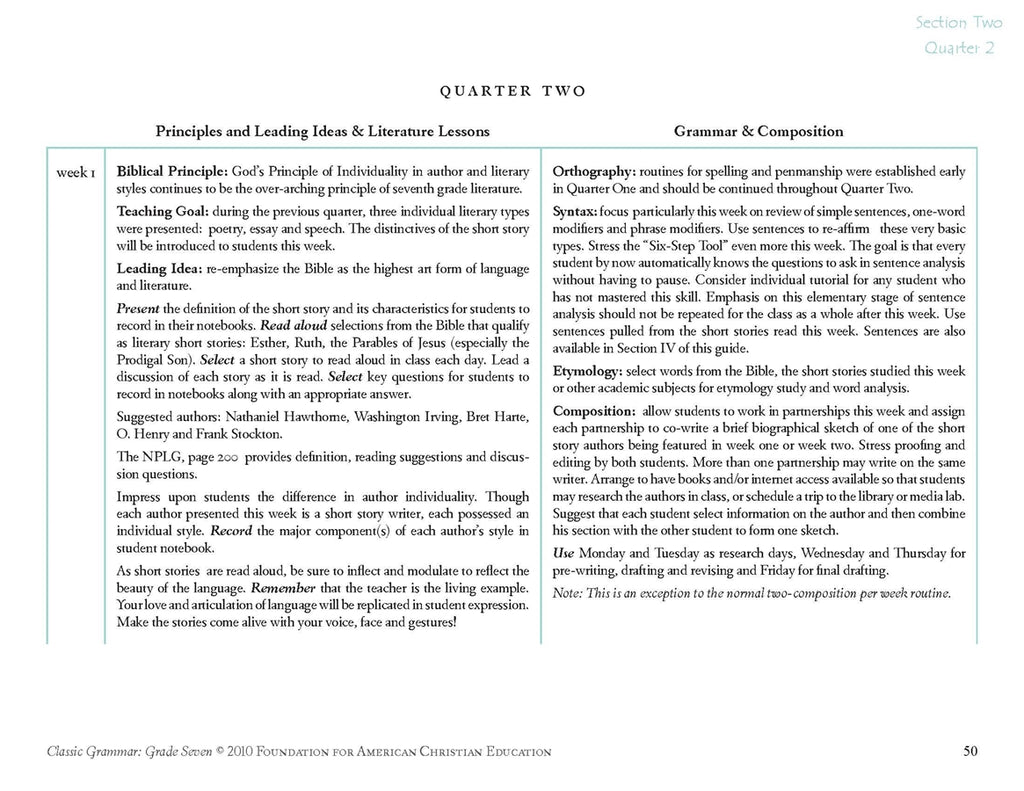 Classic Grammar: Grade Seven (Download) - Image 9