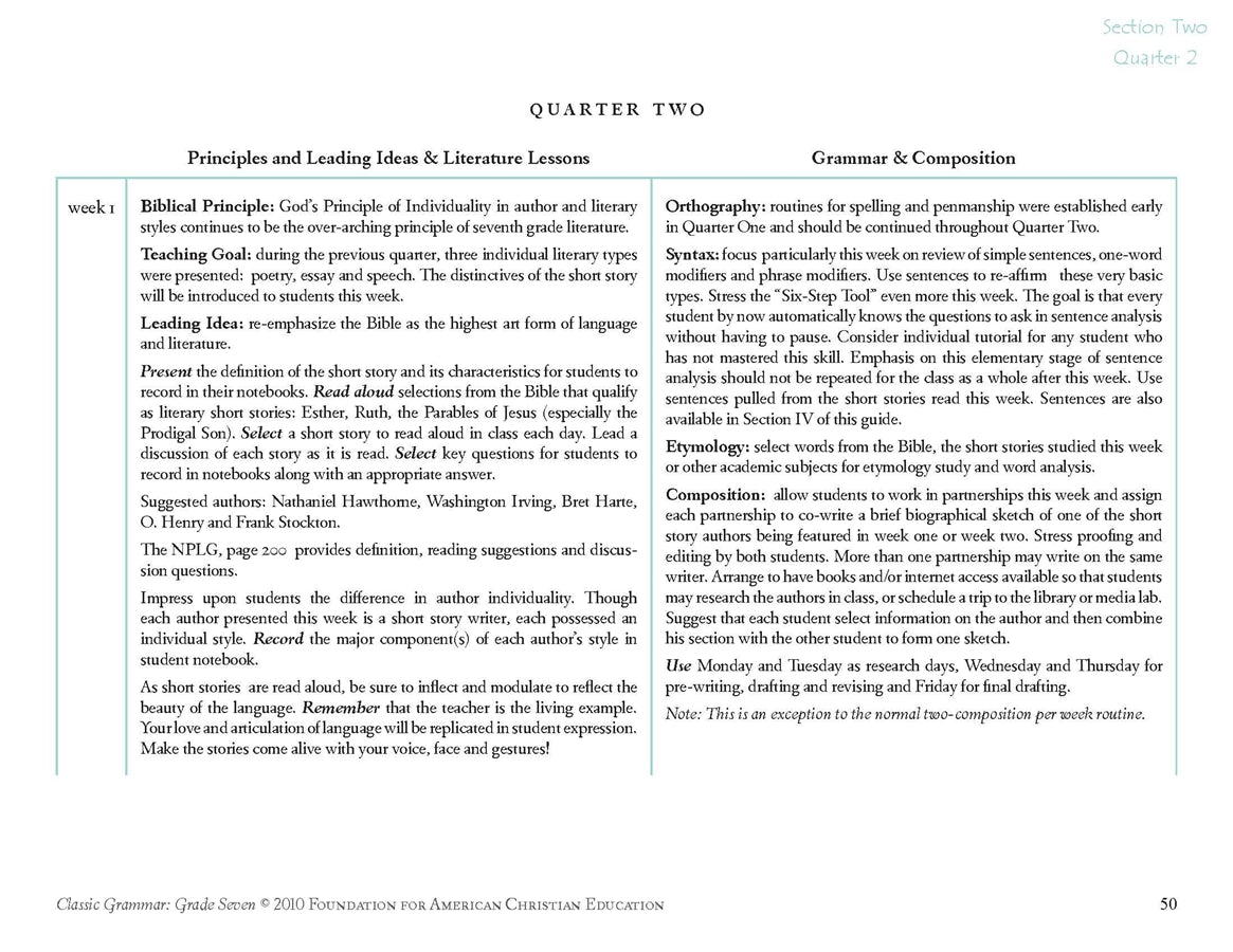 Classic Grammar: Grade Seven (Download) - Image 9