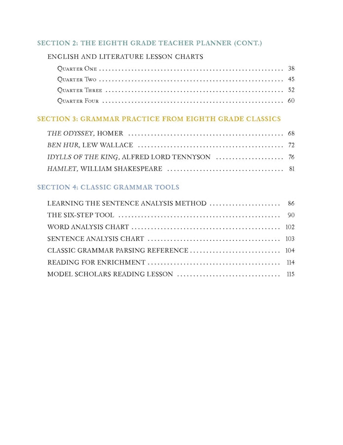 Classic Grammar: Grade Eight (Download) - Image 4