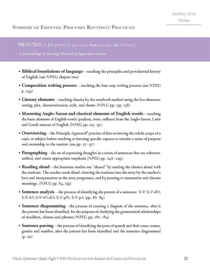 Classic Grammar: Grade Eight (Download) - Image 6