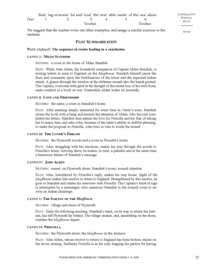 The Courtship of Miles Standish Teacher Guide and Poem - Image 7