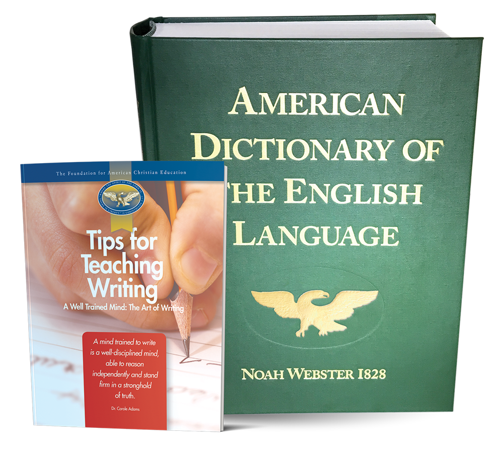 1828 Dictionary with Tips for Teaching Writing (Download)