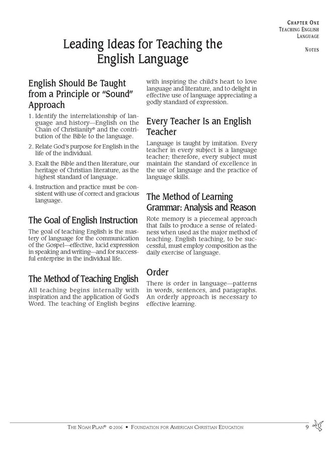 The Noah Plan® English Language Curriculum Guide: K-12 - Image 6