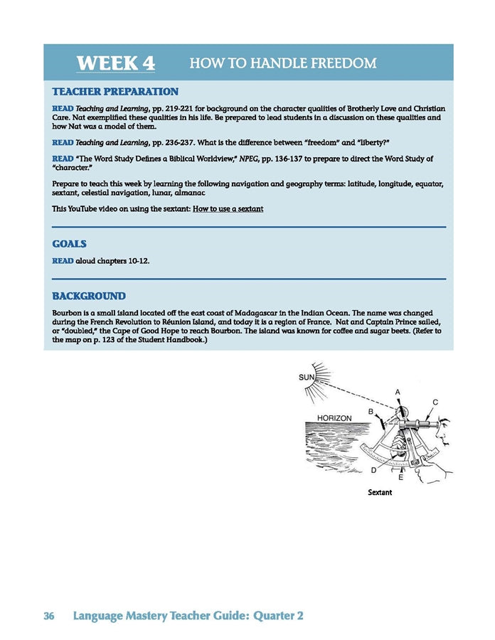 Language Mastery: Literature and Classic Grammar Level 4 Teacher Edition - Image 5