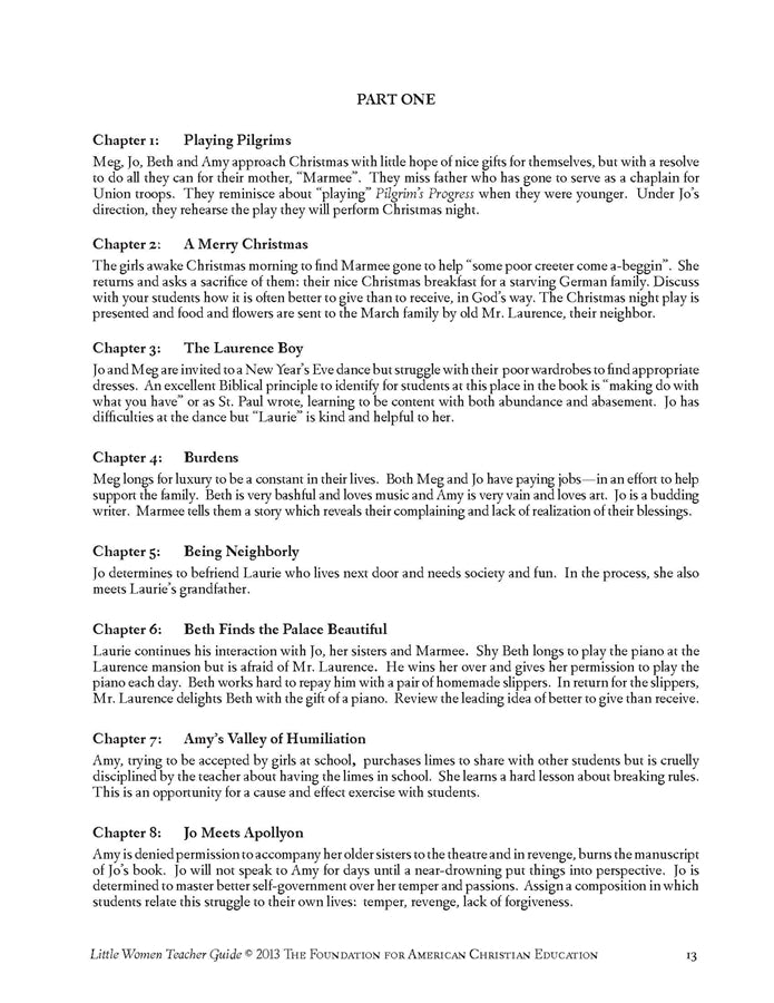 Little Women Teacher Guide (Download) - Image 5