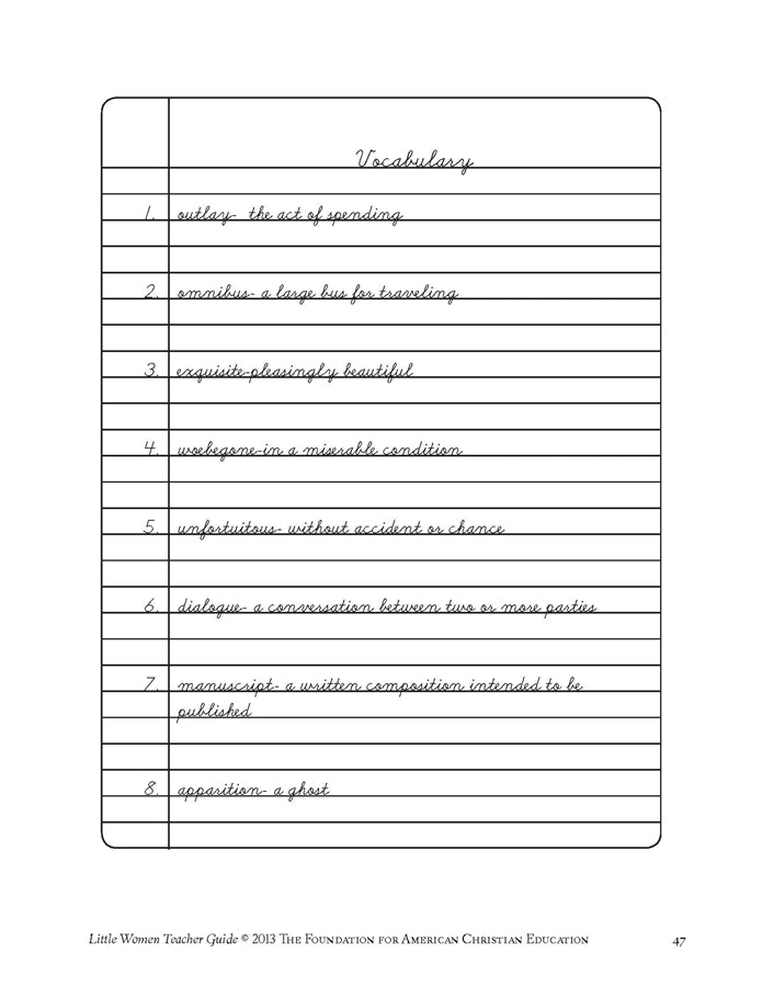 Little Women Teacher Guide (Download) - Image 7