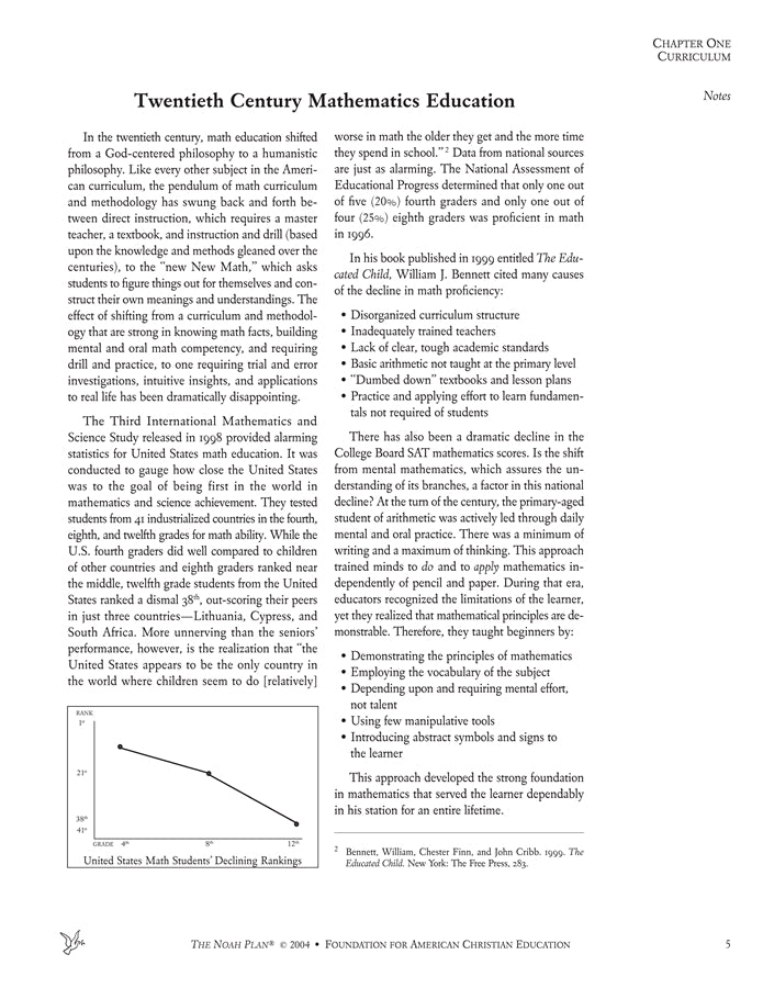 The Noah Plan® Mathematics Curriculum Guide: K-12 - Image 3