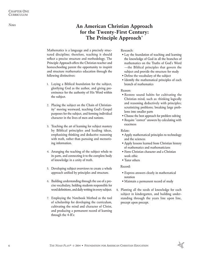 The Noah Plan® Mathematics Curriculum Guide: K-12 - Image 4