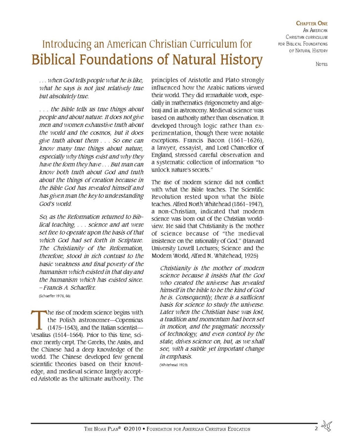 The Noah Plan® Biblical Foundations of Natural History (Download) - Image 4