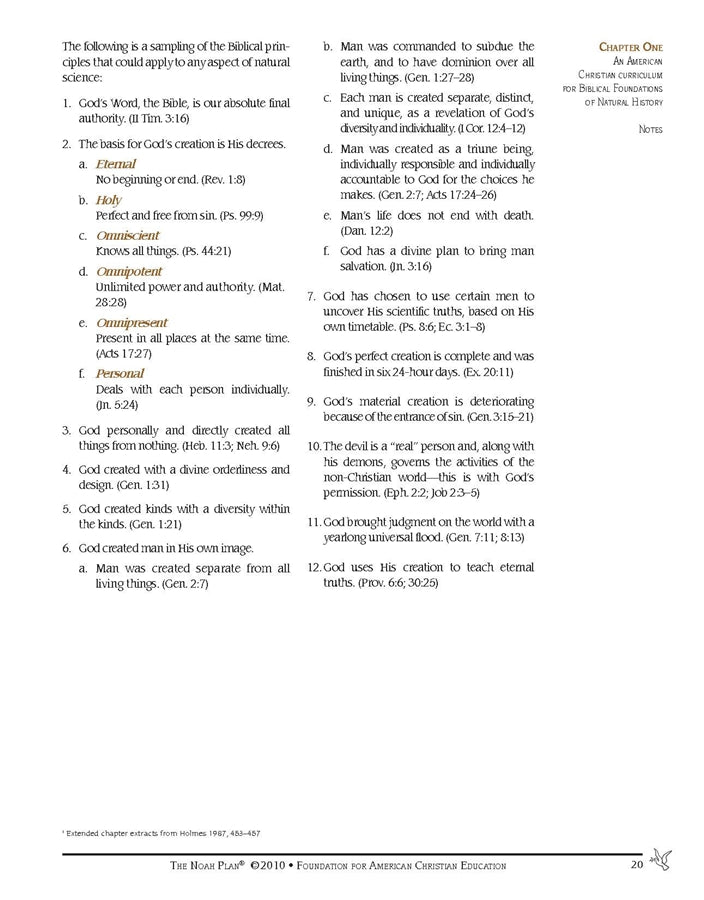 The Noah Plan® Biblical Foundations of Natural History (Download) - Image 7