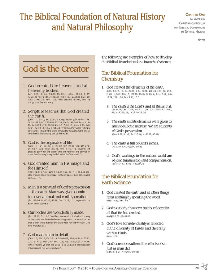 The Noah Plan® Biblical Foundations of Natural History (Download) - Image 9