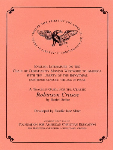 Robinson Crusoe Teacher Guide