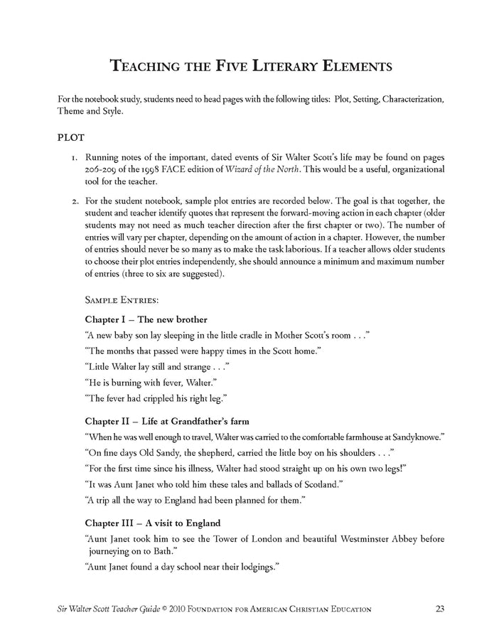 Sir Walter Scott Teacher Guide - Image 6