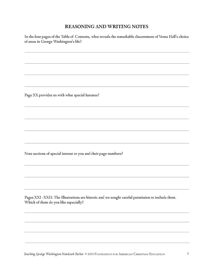 Teaching George Washington Notebook Packet - Image 4
